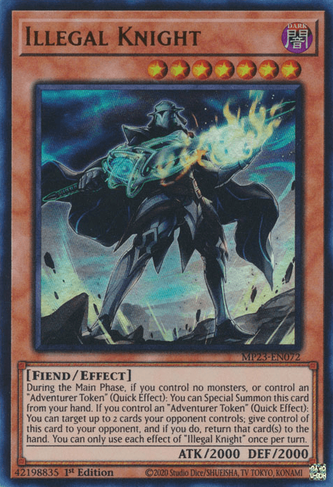 Illegal Knight [MP23-EN072] Ultra Rare - Josh's Cards