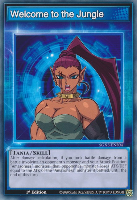 Welcome to the Jungle (SGX3-ENS04) - Speed Duel GX: Duelists of Shadows 1st Edition