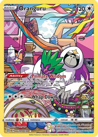 Oranguru TG12/TG30 - SWSH09 Brilliant Stars Trainer Gallery Holofoil
