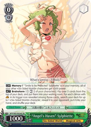 "Angel's Haven" Sylphiette (SR) (MTI/S83-E024S SR) - Mushoku Tensei: Jobless Reincarnation
