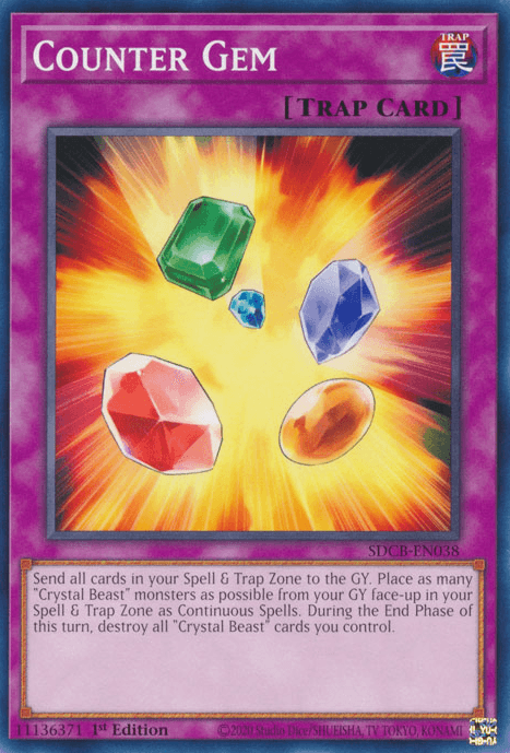 Counter Gem [SDCB-EN038] Common - Josh's Cards