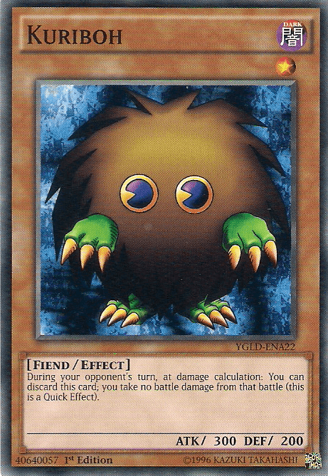 Kuriboh [YGLD-ENA22] Common - Josh's Cards