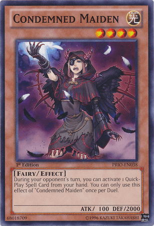 Condemned Maiden [PRIO-EN038] Common - Josh's Cards
