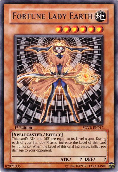 Fortune Lady Earth [SOVR-EN012] Rare - Josh's Cards