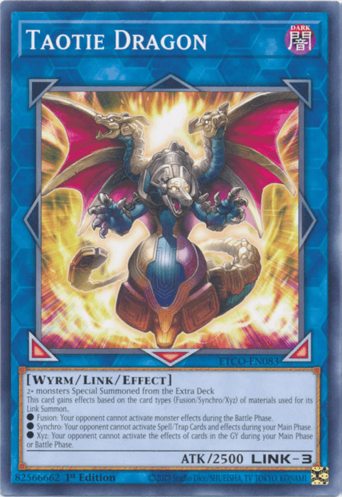 Taotie Dragon [ETCO-EN083] Common - Josh's Cards