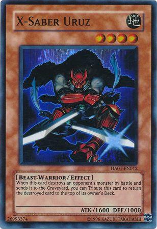 X-Saber Uruz [HA01-EN012] Super Rare - Josh's Cards
