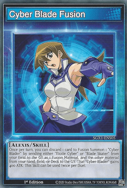 Cyber Blade Fusion [SGX1-ENS05] Common - Josh's Cards