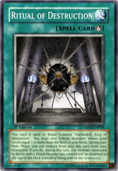 Ritual of Destruction [ABPF-EN058] Common - Josh's Cards