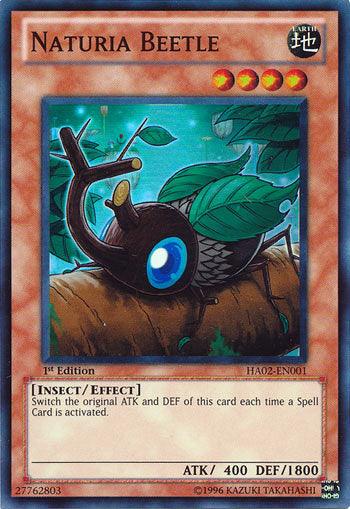 Naturia Beetle [HA02-EN001] Super Rare - Josh's Cards