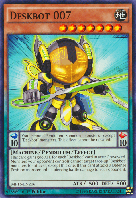 Deskbot 007 [MP16-EN206] Common - Josh's Cards