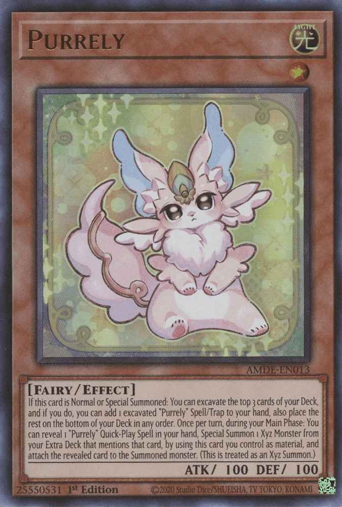 Purrely [AMDE-EN013] Ultra Rare - Josh's Cards