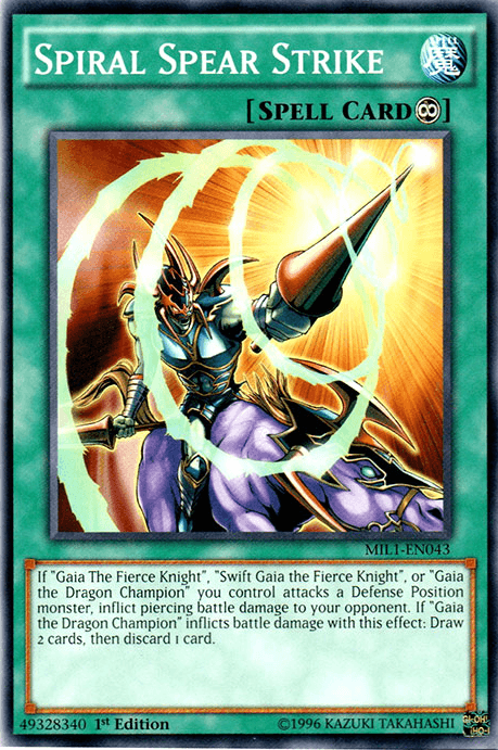Spiral Spear Strike [MIL1-EN043] Common - Josh's Cards