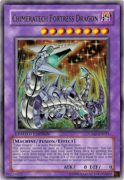 Chimeratech Fortress Dragon [JUMP-EN031] Ultra Rare - Josh's Cards