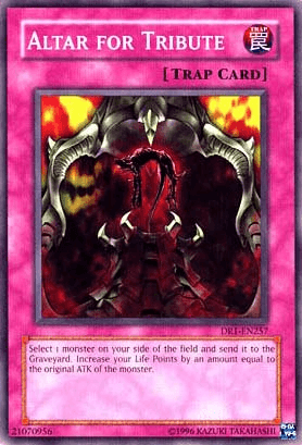 Altar for Tribute [DR1-EN257] Common - Josh's Cards