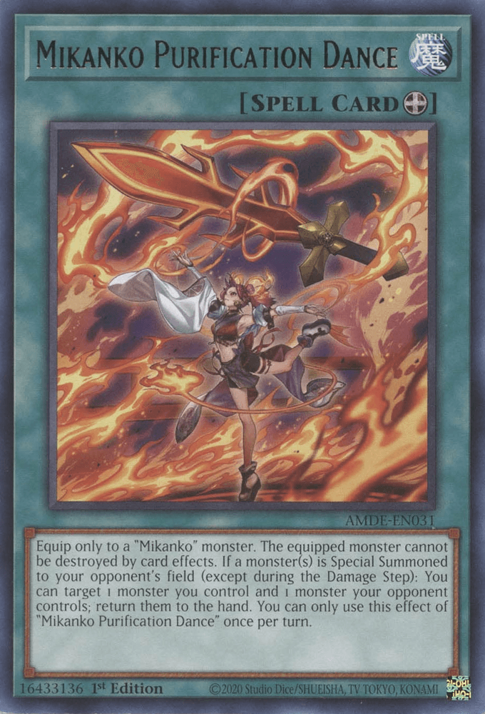 Mikanko Purification Dance [AMDE-EN031] Rare - Josh's Cards
