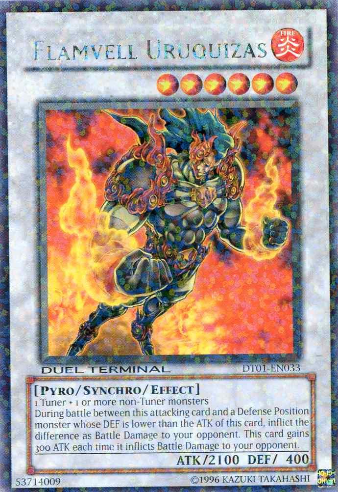 Flamvell Uruquizas [DT01-EN033] Rare - Josh's Cards