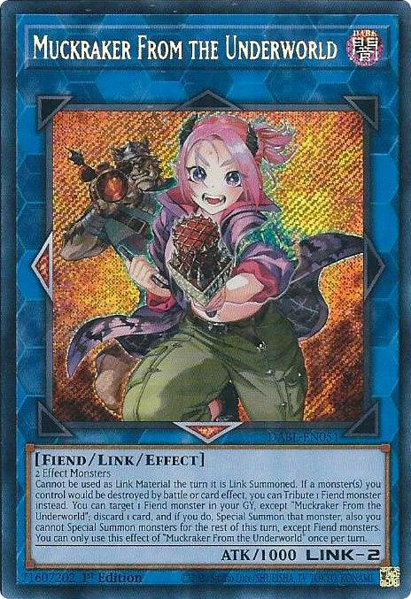 Muckraker From the Underworld [DABL-EN051] Secret Rare - Josh's Cards