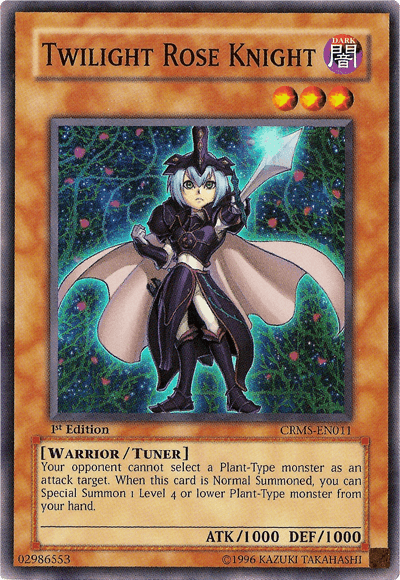 Twilight Rose Knight [CRMS-EN011] Super Rare - Josh's Cards