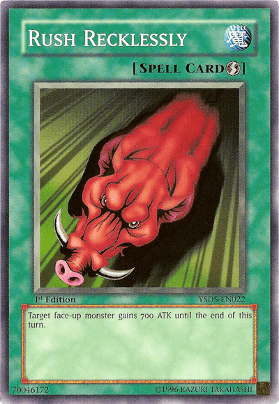 Rush Recklessly [YSDS-EN022] Common - Josh's Cards
