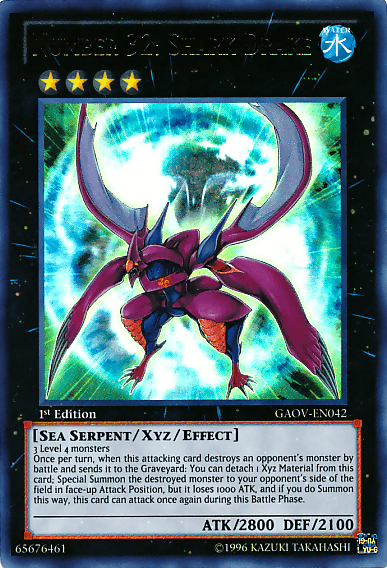 Number 32: Shark Drake [GAOV-EN042] Ultra Rare - Josh's Cards
