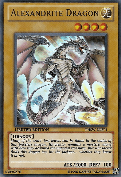 Alexandrite Dragon [PHSW-ENSP1] Ultra Rare - Josh's Cards