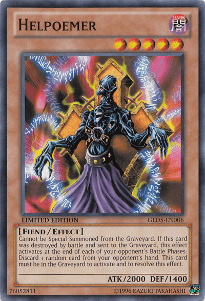 Helpoemer [GLD5-EN006] Common - Josh's Cards
