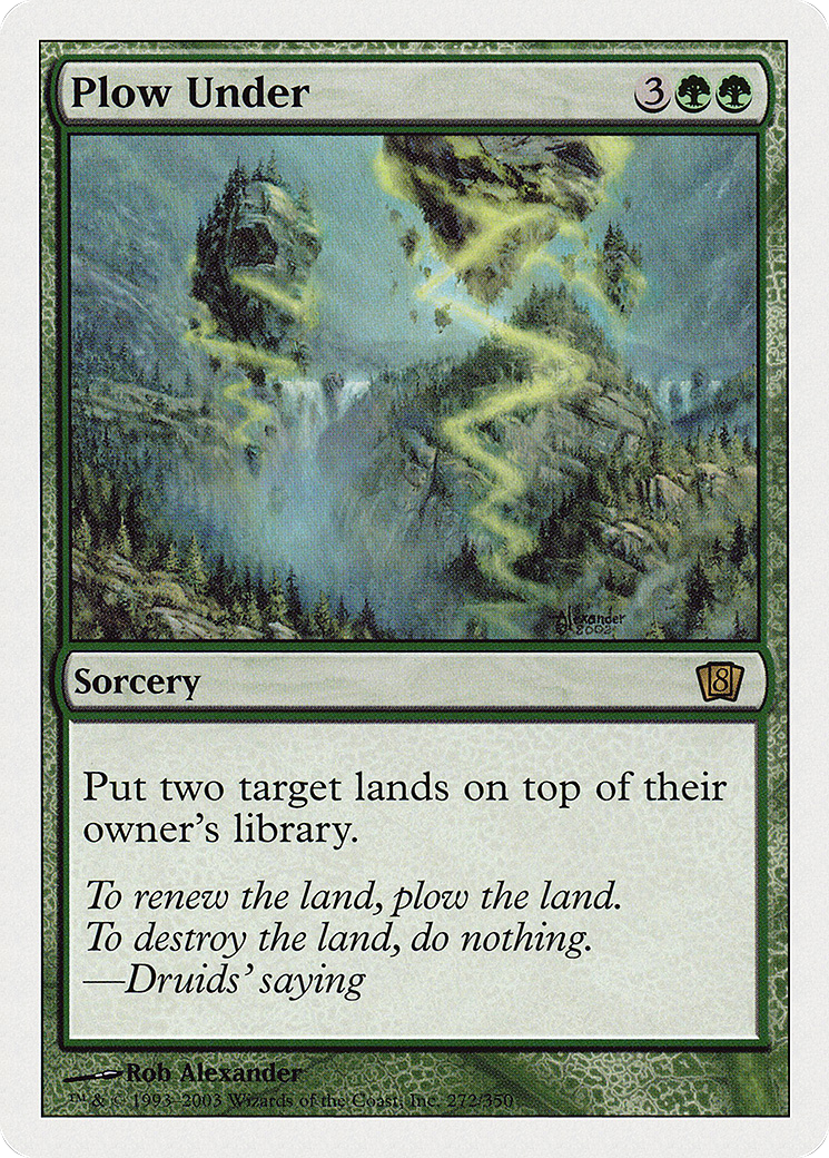 Plow Under [Eighth Edition] Foil