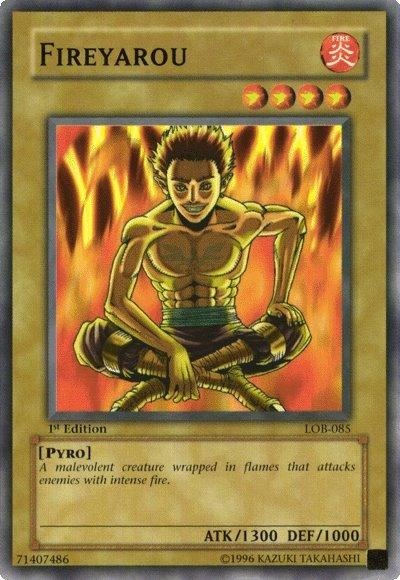 Fireyarou [LOB-085] Common - Josh's Cards