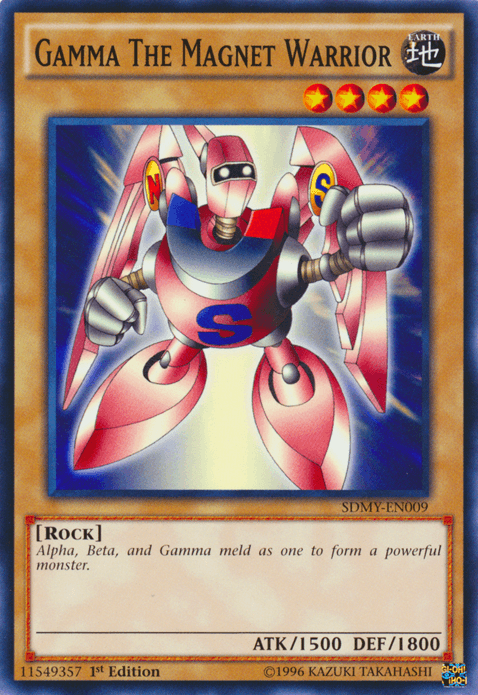 Gamma The Magnet Warrior [SDMY-EN009] Common - Josh's Cards