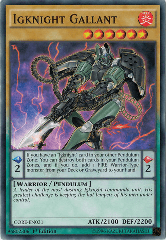 Igknight Gallant [CORE-EN031] Common - Josh's Cards