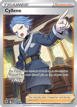 Cyllene (Full Art) 183/189 - SWSH10 Astral Radiance Holofoil