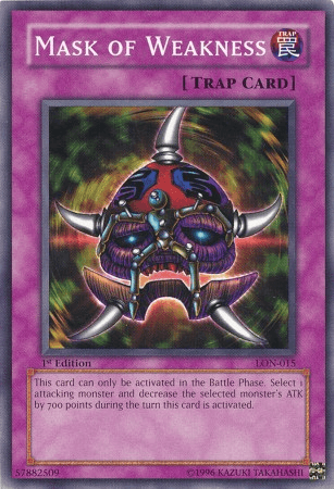 Mask of Weakness [LON-015] Common - Josh's Cards