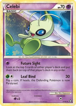 Celebi (Non-Holo Movie Exclusive) 003/102 - Triumphant