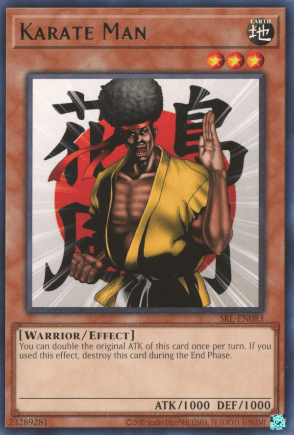 Karate Man [SRL-EN083] Rare - Josh's Cards