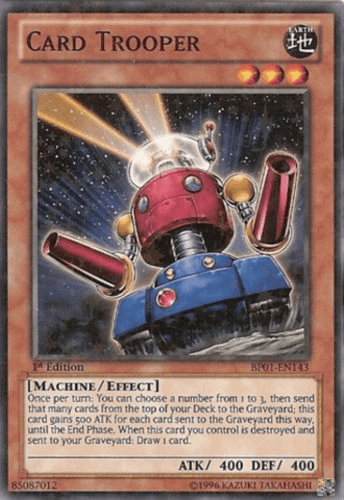 Card Trooper [BP01-EN143] Starfoil Rare - Josh's Cards