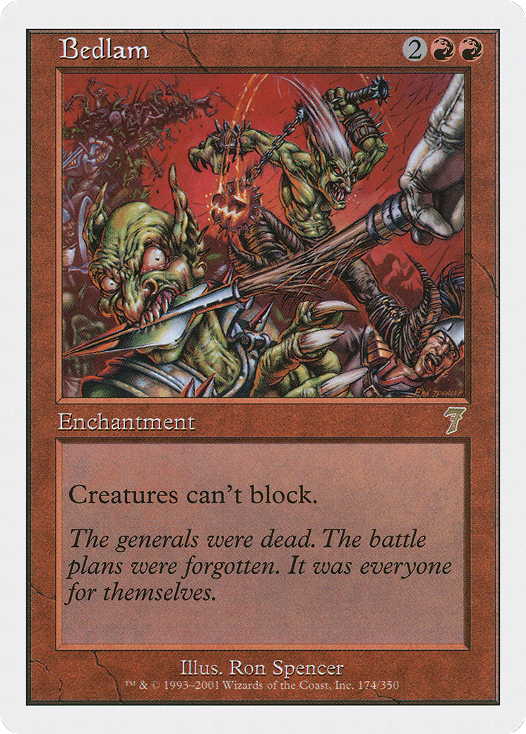 Bedlam [Seventh Edition] Foil