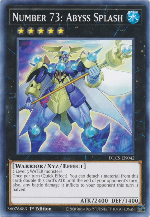 Number 73: Abyss Splash [DLCS-EN042] Common - Josh's Cards