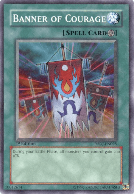 Banner of Courage [YSDJ-EN025] Common - Josh's Cards