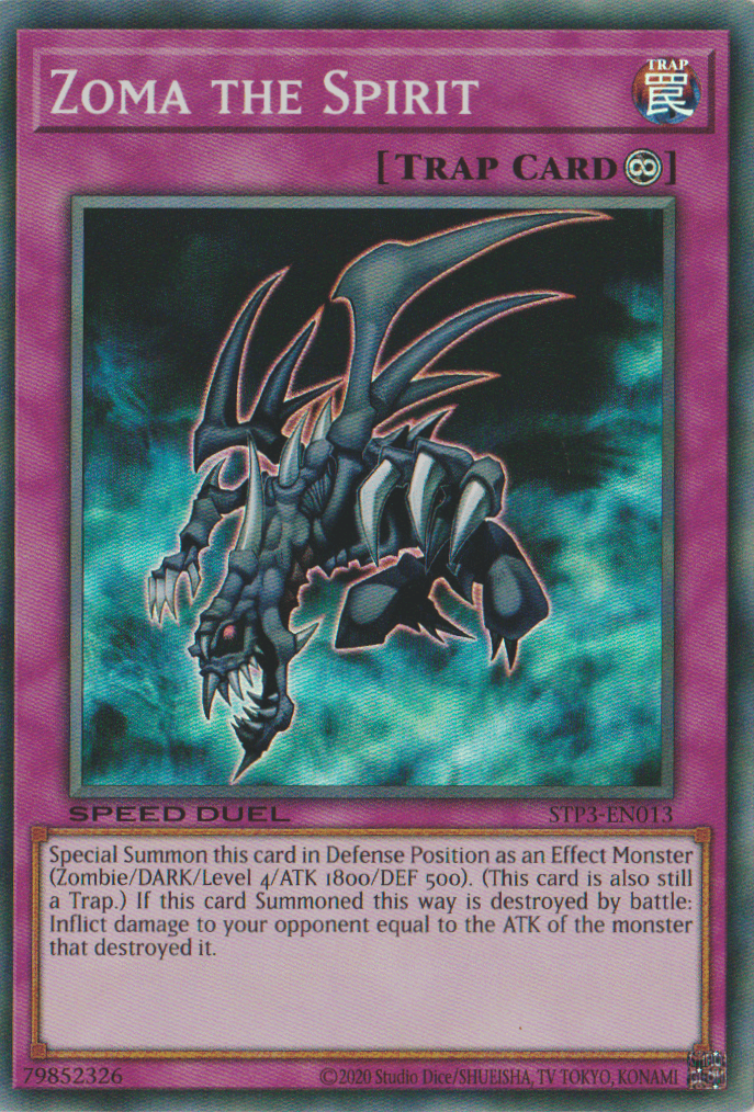 Zoma the Spirit [STP3-EN013] Super Rare - Josh's Cards