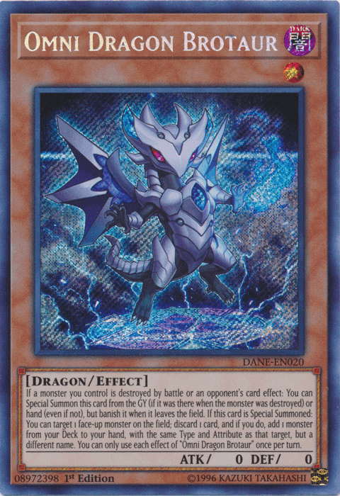 Omni Dragon Brotaur [DANE-EN020] Secret Rare - Josh's Cards