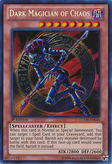 Dark Magician of Chaos [LCYW-EN026] Secret Rare - Josh's Cards