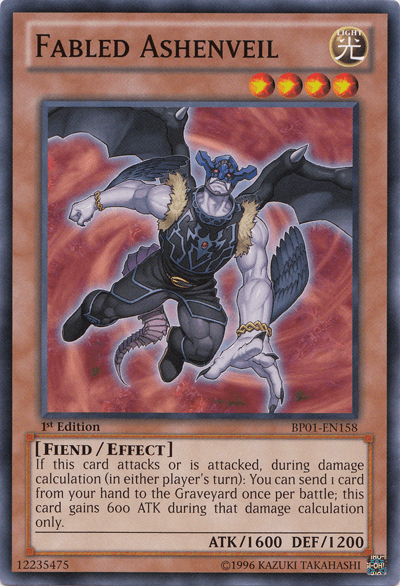 Fabled Ashenveil [BP01-EN158] Common - Josh's Cards
