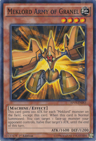 Meklord Army of Granel [BP03-EN083] Shatterfoil Rare - Josh's Cards