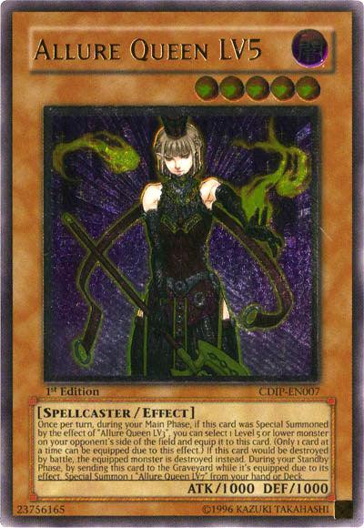 Allure Queen LV5 [CDIP-EN007] Ultimate Rare - Josh's Cards