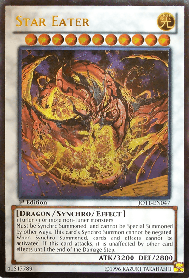 Star Eater (UTR) [JOTL-EN047] Ultimate Rare - Josh's Cards
