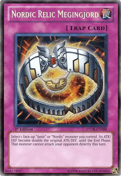 Nordic Relic Megingjord [STOR-EN088] Secret Rare - Josh's Cards
