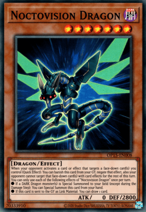Noctovision Dragon [OP15-EN008] Super Rare - Josh's Cards