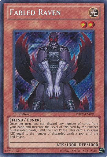 Fabled Raven [DREV-EN091] Secret Rare - Josh's Cards