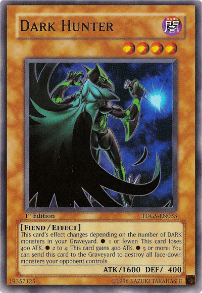 Dark Hunter [TDGS-EN033] Ultra Rare - Josh's Cards