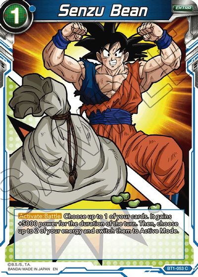 Senzu Bean (Reprint) (BT1-053) [Battle Evolution Booster] Parallel Foil